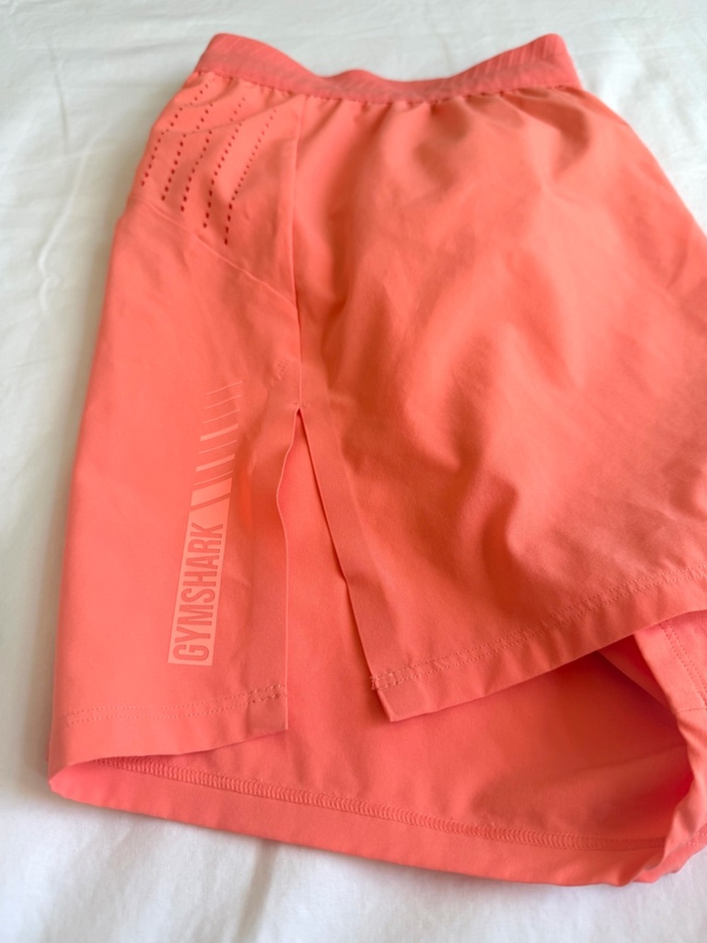 GYMSHARK Running Shorts Coral